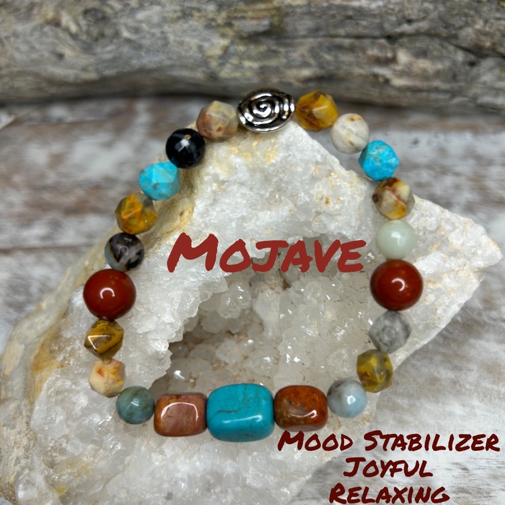 COPY - Gemstone beaded bracelet